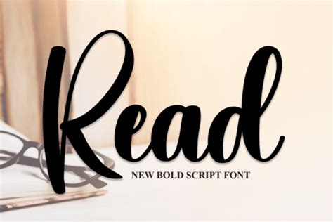 Read Font By Andikastudio · Creative Fabrica