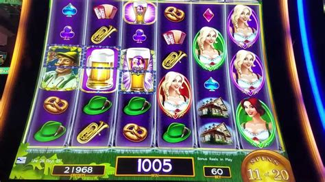 Heidis Bier Haus Slot Machine 20 Free Games Youtube