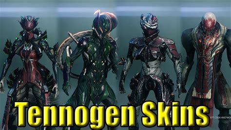 Warframe Tennogen Round 10 Skin Showcase Halloween Tennogen Youtube