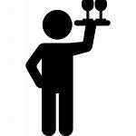Waving Arm Icon Icons Waiter Greeting Vector