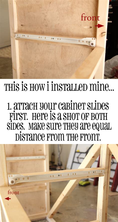 How to unjam a drawer / how to fix a jammed dresse. DIY Furniture - Wood Dresser with Wheels! - Shanty 2 Chic
