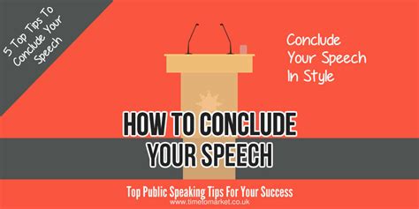 How To End A Speech Examples How To End A Speech With Power And Impact
