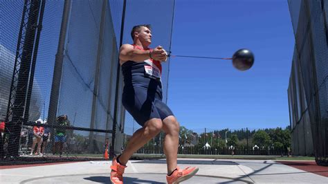 Mens Hammer Throw First Of 7 Finals At Us Olympic Track And Field