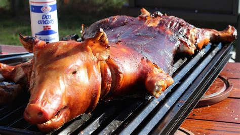 Lechon Asado En Horno A Leña Locos X El Asado Youtube