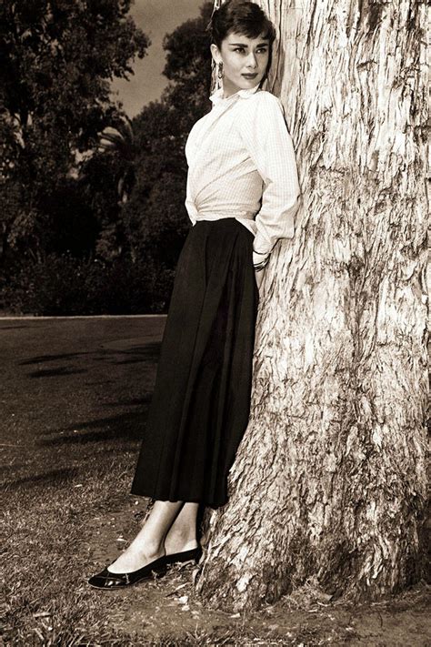 A Portrait Of Audrey Hepburn Ca 1950′s ~ Vintage Everyday