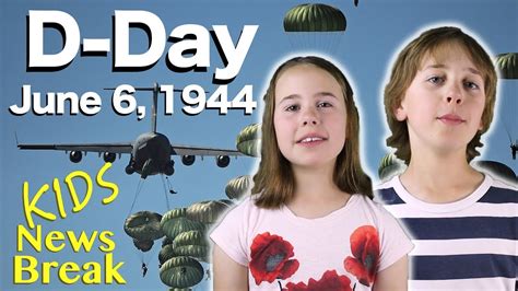 June 6 1944 World War 2 And D Day Kids News Break Youtube