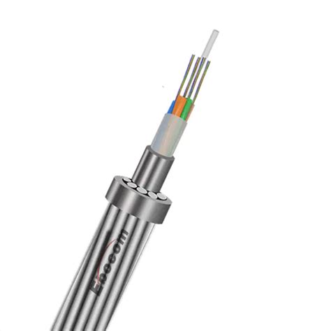 Core Opgw Optical Fibre Cable Self Supporting Aerial Composite
