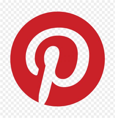 Pinterest Icon Vector Png Free Png Images In 2021 Pinterest Logo