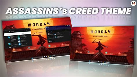 Assassins Creed Theme Gaming Theme Windows 11 23h2 Windows 10