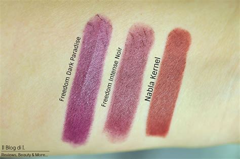 [review] Pro Lipstick Kit Vamp Collection Freedom Makeup Swatches And Comparazioni Il Blog