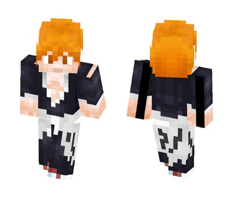 Bleach Ichigo Minecraft Skin Bleach Mod Also Adds A New Block Called