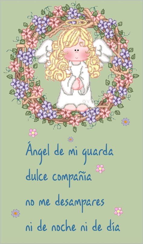 Angel Dela Guarda Oracion Buscar Con Google Your Guardian Angel Prayer Warrior Blessed