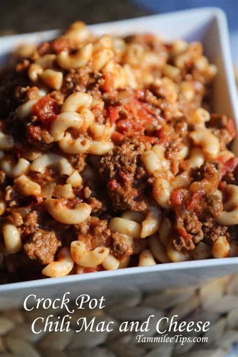 This is the best vegan mac and cheese you will ever eat! Crock Pot Chili Mac and Cheese Recipe
