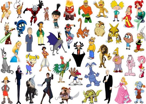 Click The A Cartoon Characters Quiz By Ddd62291