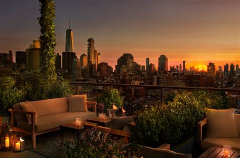 Public Hotel New York City An Ian Schrager Hotel The Roof Public