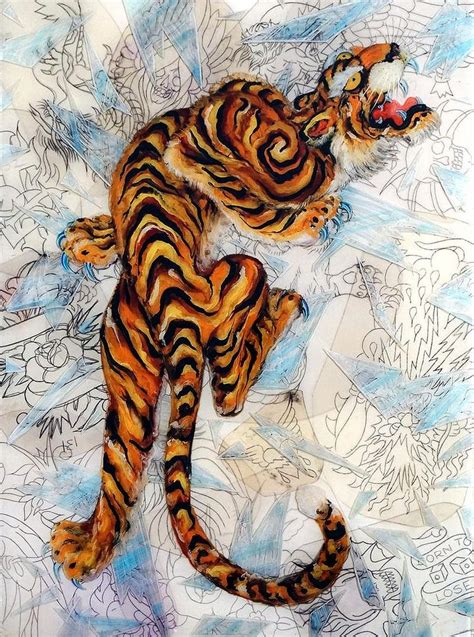 Ed Hardy Returns To His Artistic Roots With “visionary Subversive” Ed Hardy Tattoos Tiger