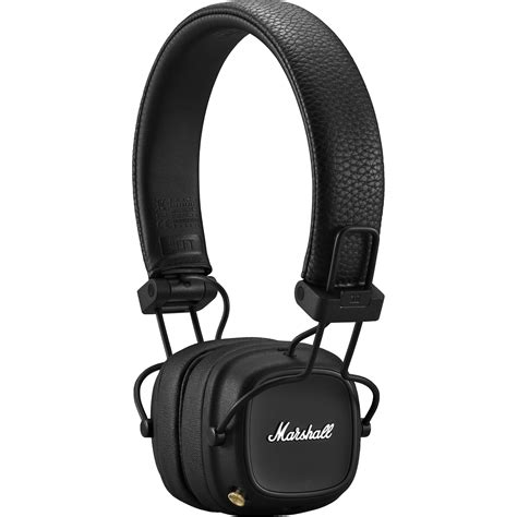 Marshall Major IV Wireless On-Ear Headphones (Black) 1005773 B&H