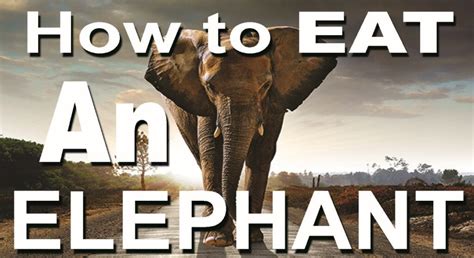 How To Eat An Elephant Dunndeal Publications