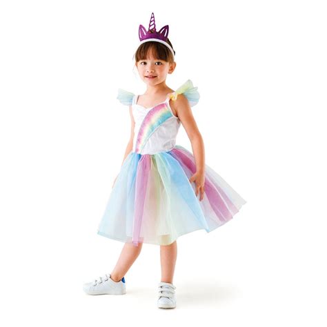 Robe de princesse suzanne pourpre 3/4 ans 104 cm. Robe princesse licorne 8-10 ans Imagibul création Oxybul ...