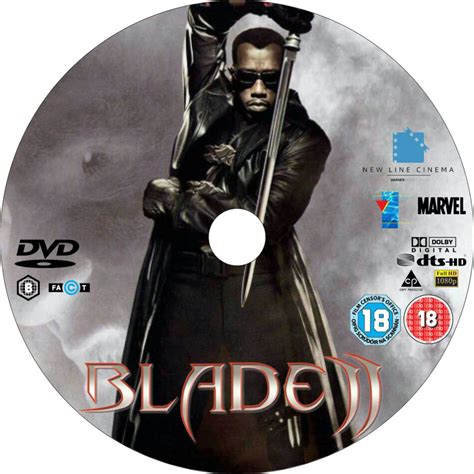 Blade Ii 2002 Custom R0 And R2 Dvd Labels Dvdcovercom