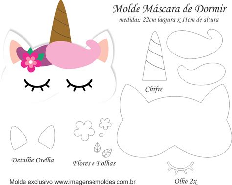Imagenes De Mascaras De Unicornio Para Colorear Páginas Imprimibles
