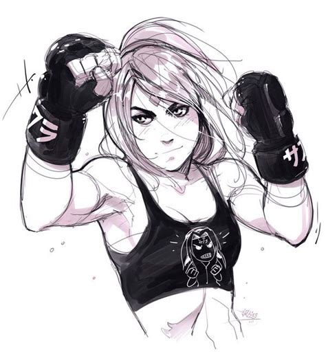 Sakura Kickboxing By Vashperado On Deviantart Boxing Girl Female