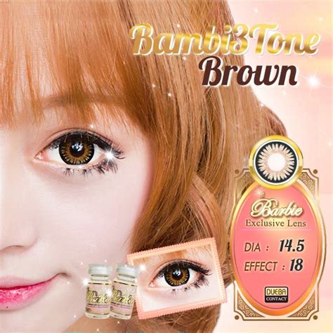 รุ่น Bambi3toneป็นลาย คอนเทคเลนส์ Big Eye Beauty Eye Facebook