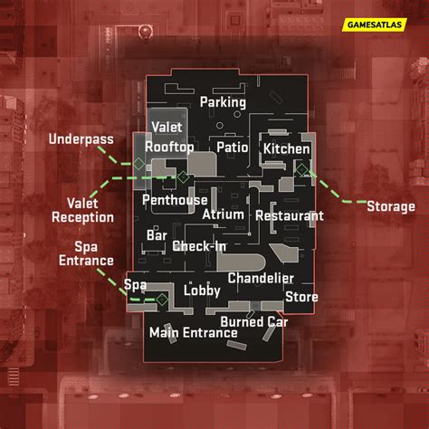 Breenbergh Hotel Modern Warfare 2 Map Guide And Hardpoint Rotations Cod