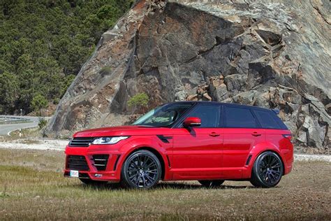 Red Range Rover Sport Clr Rs By Lumma Design Supercars Show