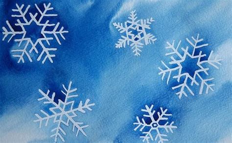 Snowflakes Art Print By Gretchen Bjornson Snowflakes Art Painting