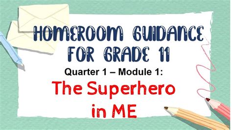 Powerpoint Homeroom Guidance For Grade 11 Quarter 1 Module 1 The