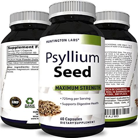 Better than pricey weight loss supplements. Premium Psyllium Husk Powder Pills Soluble Fiber Pure ...