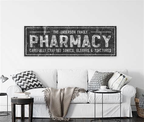 Vintage Pharmacy Sign For Sale Only 2 Left At 75