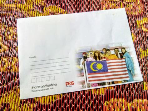 Contoh Sampul Surat Pos Laju