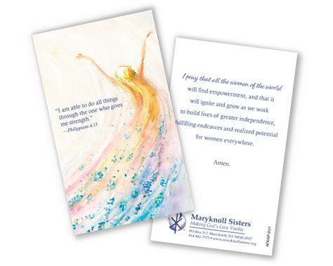Maryknoll Sisters Prayer Card Mailing Riger Marketing