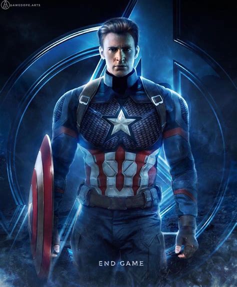 Awesome Avenger Marvel Captain America Avengers Superhero
