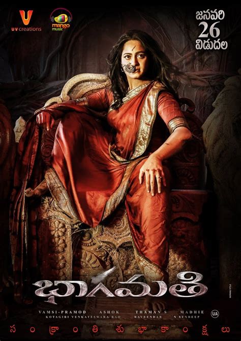 Anushka Shetty Bhaagamathie Movie First Look Ultra Hd Posters