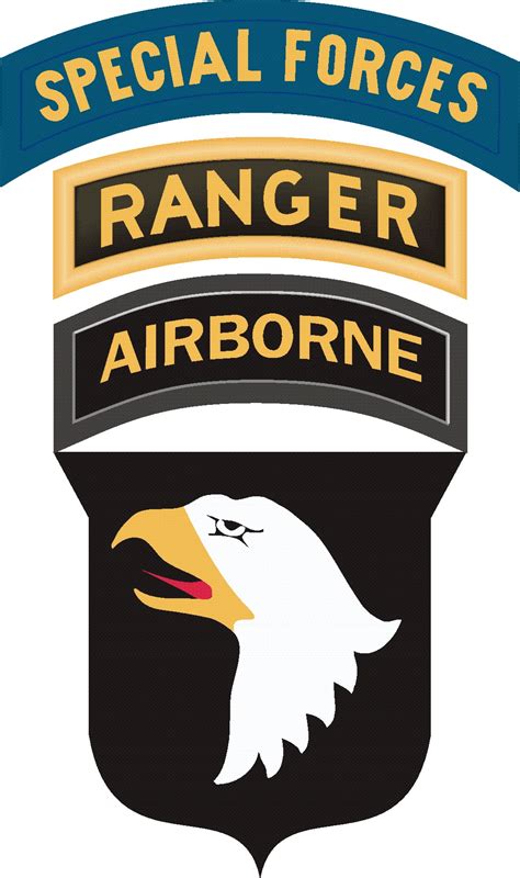 101st Airborne Ranger Special Forces Decal Sticker