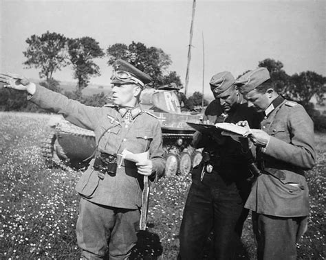 GERMAN GENERAL ERWIN ROMMEL WWII X SILVER HALIDE PHOTO PRINT