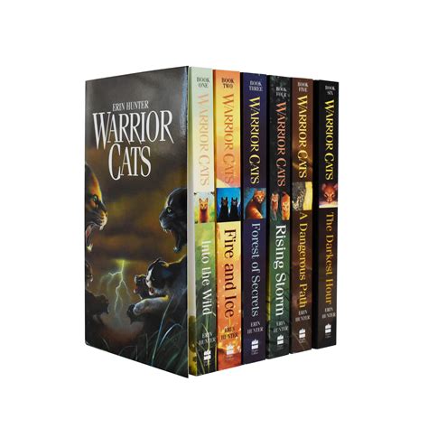 Warrior Cats Series 1 The Prophecies Begin 6 Books By Erin Hunter Yo