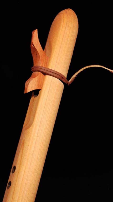 Western Cedar Native American Style Flute Warm Tone With Six Etsy