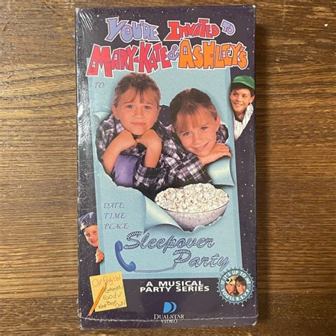 Other Youre Invited To Marykate Ashleys Sleepover Party Vhs Poshmark