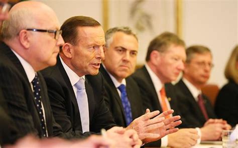 — tony abbott on abc tv's kitchen cabinet; Politics Fires Up: Cabinet Divided Over Proposal To Strip ...