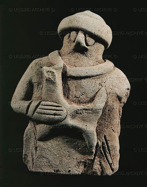 Antiquities Oriental Sumer Sculpture 5th 2nd Millbce Shepherd