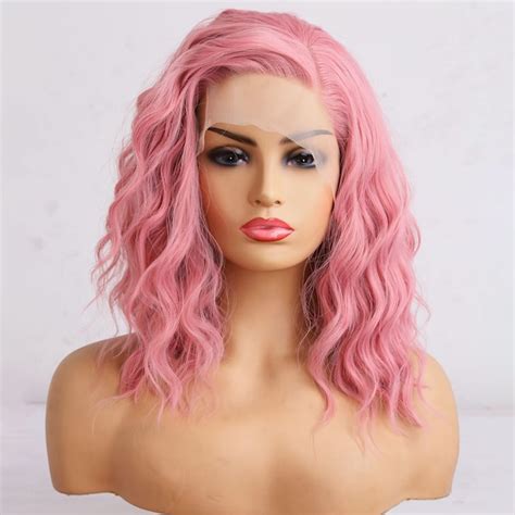 Pink Wig Etsy