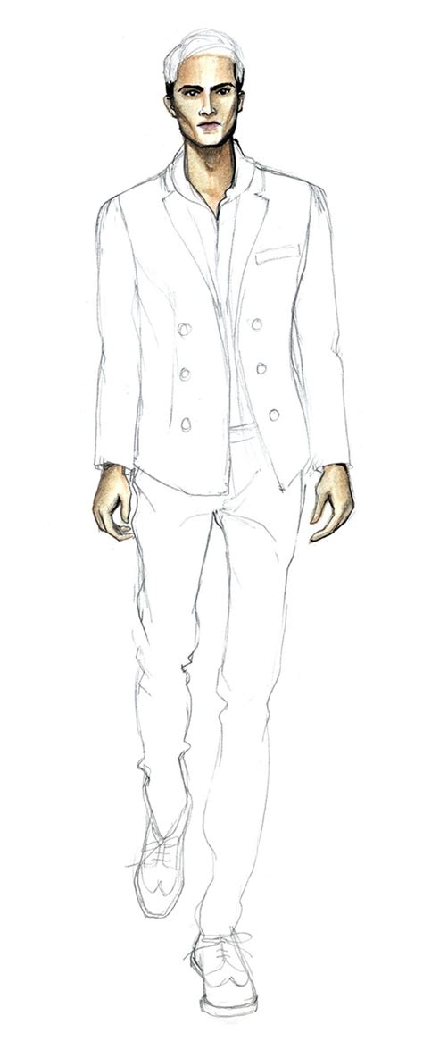 Fashion Sketches Men Fashion Illustration Illustration Fashion Design