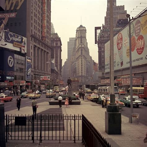 Panoramio Photo Of Time Square New York 1963 New York New York