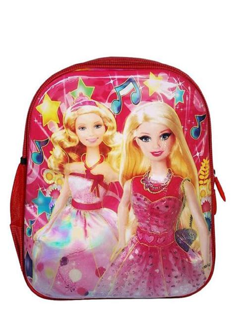 Polyester Barbie Kids Backpack Rp Enterprises Delhi Delhi
