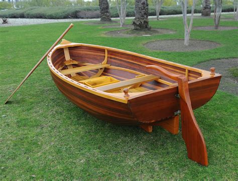 Little Bear Wooden Dinghy Matte Wooden Boat Usa