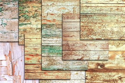 Shabby Chic Wood Textures Background Wood Texture